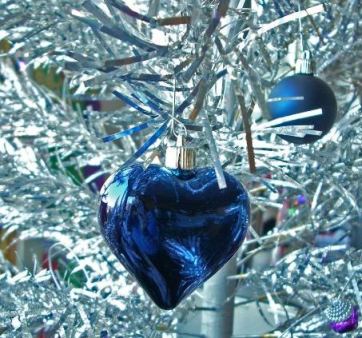 Bullet Blues Christmas tree decoration 